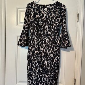 Calvin Klein leopard dress